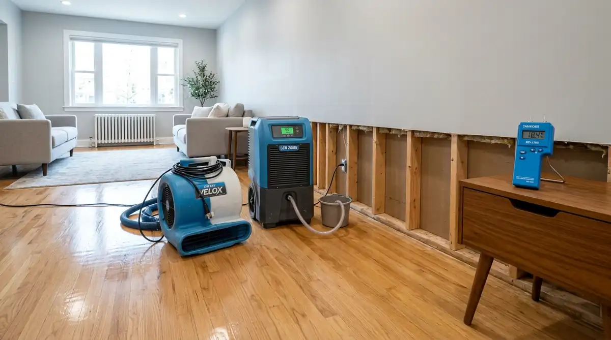 Post-mold water damage repair and drywall reconstruction in Inglewood, CA